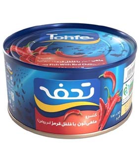 تن ماهی تحفه فلفلی 180گرمی
